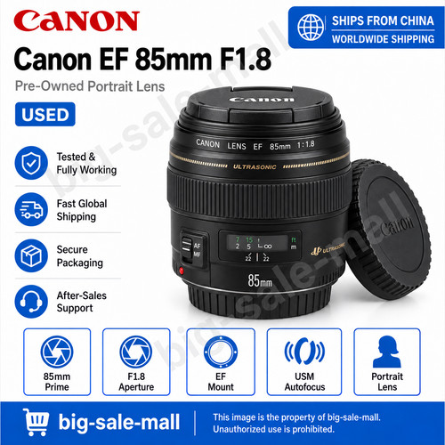 Canon 85mm 8 - canon, usm